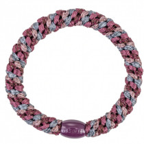 Kknekki Haargummi Mix Rosewood Steel Grey Glitter
