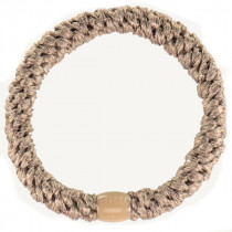 Kknekki Haargummi Taupe Glitter