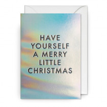 Klappkarte "Have yourself a merry little christmas" 