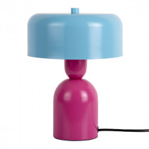 Tischlampe "Double Funky" Lila & Blau