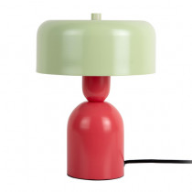 Tischlampe "Double Funky" Rot & Grün