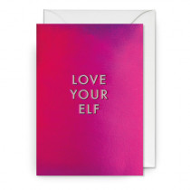 Klappkarte "Love your elf" 