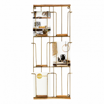 Kartenhalter Bamboo mit 6 Fächern