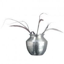 Vase Hammered SIlver