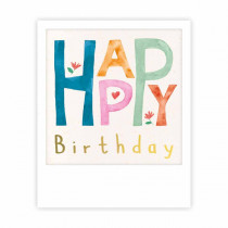 Pickmotion Mini Pic Karte "Happy Birthday colorful"