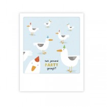 Pickmotion Mini Pic Karte "Hat jemand Party gesagt"