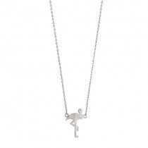 Halskette "Flamingo" Silber 