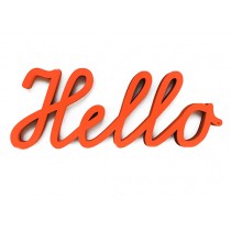 3D Schrift "Hello"