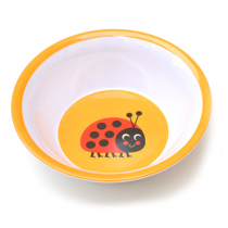Melamin Kinderschüssel Marienkäfer