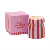 Duftkerze Spriped "Pink Peppermint"