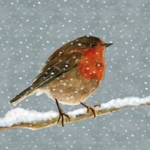 Servietten "Snow is falling"