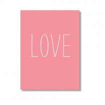 Karte Papier Ahoi "LOVE"