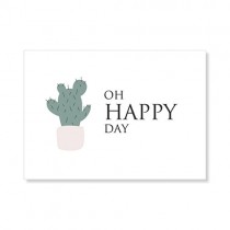 Karte Papier Ahoi "Oh happy day"