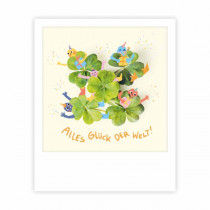 Pickmotion Karte "Alles Glück der Welt"