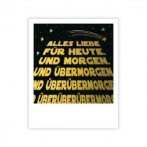 Pickmotion Mini Pic Karte "Alles Liebe für heute und morgen..."