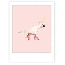 Pickmotion Art Poster "Rock´n´Roll Birdy"