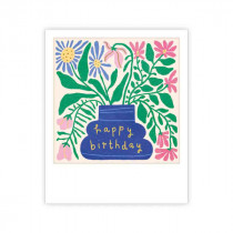 Pickmotion Mini Pic Karte "Happy Birthday Flowers"