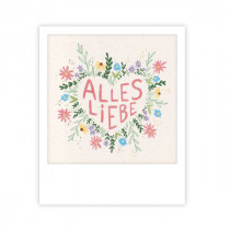 Pickmotion Mini Pic Karte "Alles Liebe im Herz" 