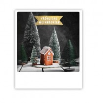 Pickmotion Karte "Fröhliche Weihnachten Lebkuchenhaus"