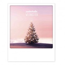 Pickmotion Karte "Pink Sunset Christmas Tree"