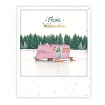 Pickmotion Karte "Pinke Weihnachten"