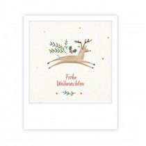 Pickmotion Mini Pic Karte "Frohe Weihnachten Rentier"
