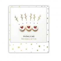 Pickmotion Karte "Fröhliche Weihnachten Keks"