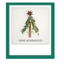 Pickmotion Klappkarte "Frohe Weihnachten Zimt Baum"