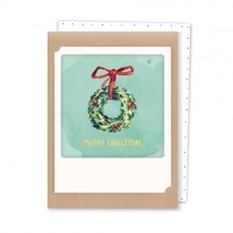 Pickmotion Mini Pic Klappkarte "Merry Christmas Kranz" 