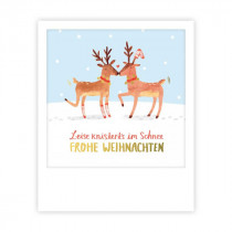 Pickmotion Mini Pic Karte "Leise knistert´s im Schnee"