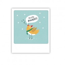Pickmotion Mini Pic Karte "Stiiille Nacht Vogel"