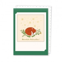 Pickmotion Mini Pic Klappkarte "Besinnliche Weihnachten Fuchs"