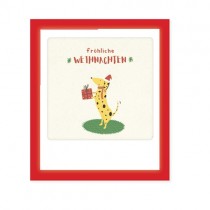 Pickmotion Mini Pic Klappkarte "Fröhliche Weihnachten Dog" 