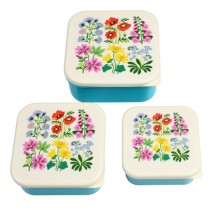 Lunchboxen Set Wild Flowers