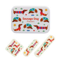 Pflaster Box Sausage Dog