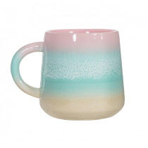 Becher "Mojave" Rosa und Türkis