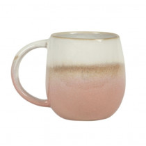 Becher "Dip Glaze" Rosa 