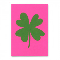 Deli Cards Postkarte "Kleeblatt"