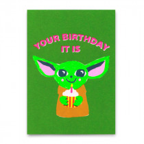 Deli Cards Postkarte "Your Birthday it is"