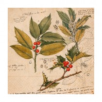 Servietten Nostalgie Ilex