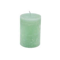 Stumpenkerze 7cm x 10cm Light Green