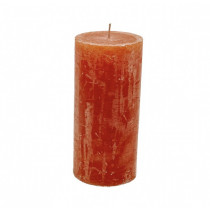Stumpenkerze 7cm x 15cm Orange