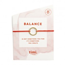 Stretch Armband "Balance" Rot 