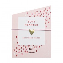 Stretch Armband "Soft hearted"