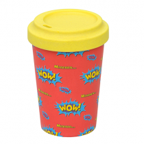 Bamboo To Go Becher "WOW"